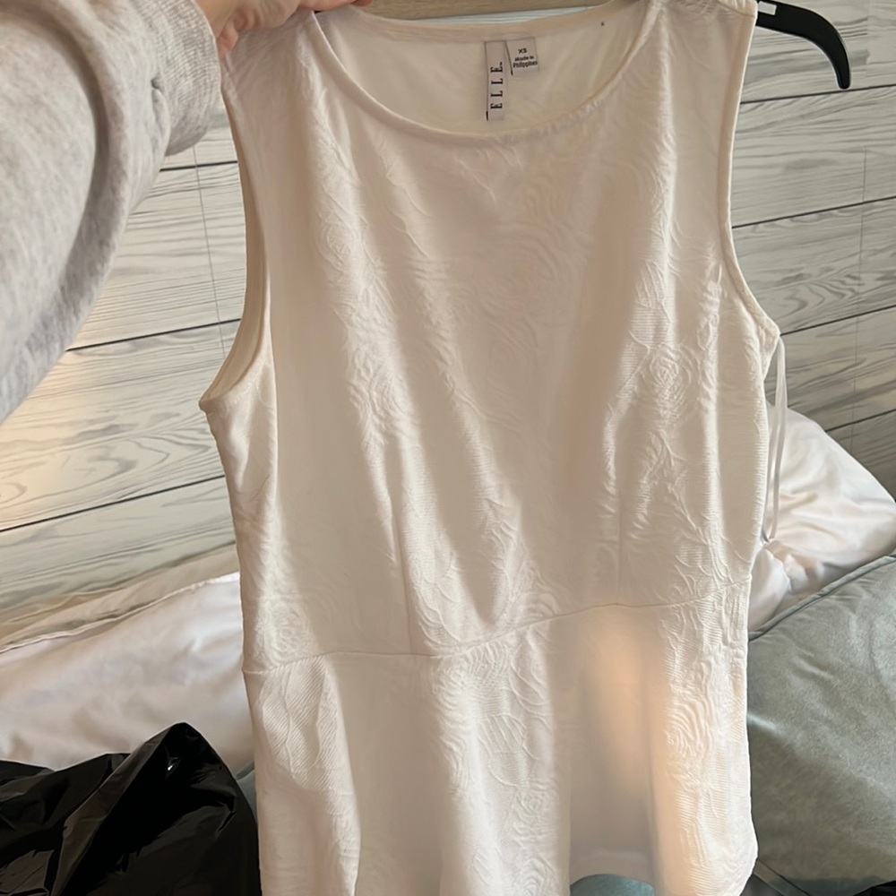 Peplum top